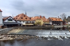 Toulání liduprázdným Českým Krumlovem...