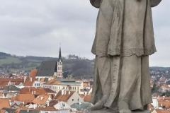 Toulání liduprázdným Českým Krumlovem...