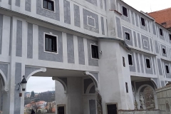 Toulání liduprázdným Českým Krumlovem...