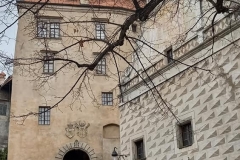 Toulání liduprázdným Českým Krumlovem...