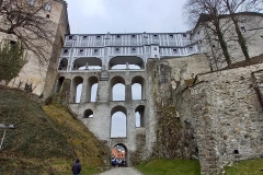 Toulání liduprázdným Českým Krumlovem...