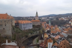Toulání liduprázdným Českým Krumlovem...