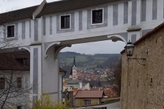 Toulání liduprázdným Českým Krumlovem...