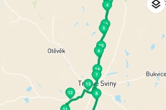 Borovany - Trhové Sviny a zpět
